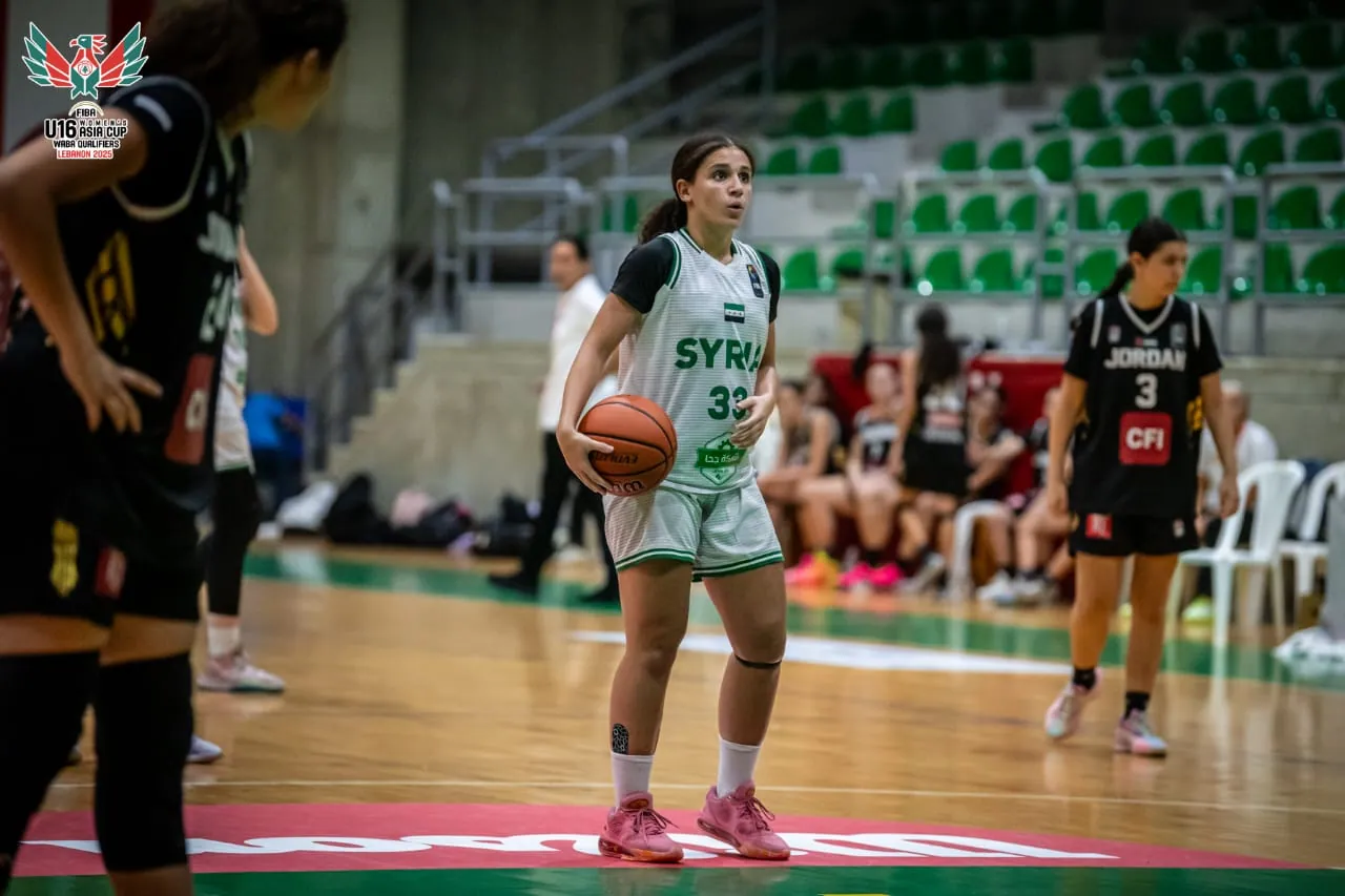 Raya shooting free throw in basketball game