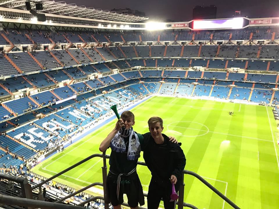 Real Madrid Santiago Bernabeu Twedex football tours