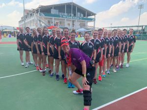 Sara represented the UAE Netball national team whilst battling cancer