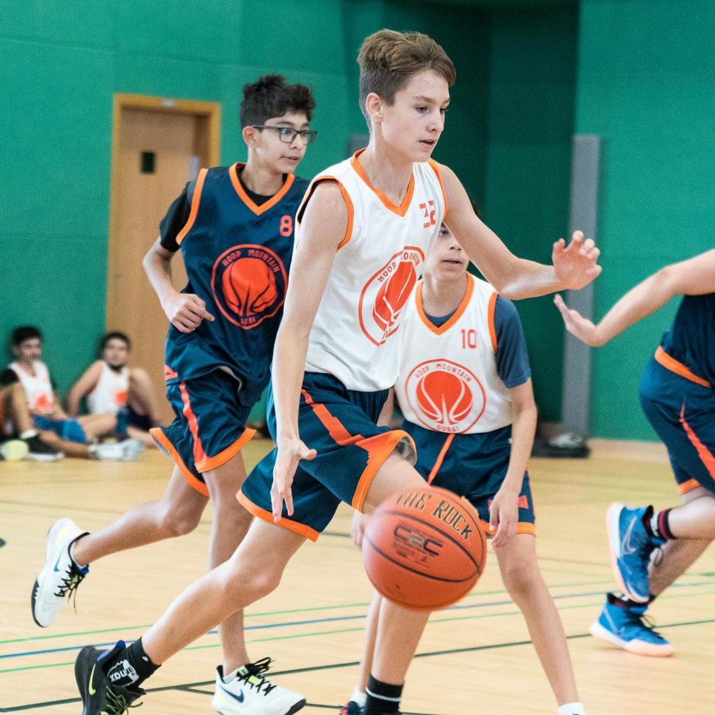 Dribbling to New Heights Hoop Mountain Dubai Guiding Youth
