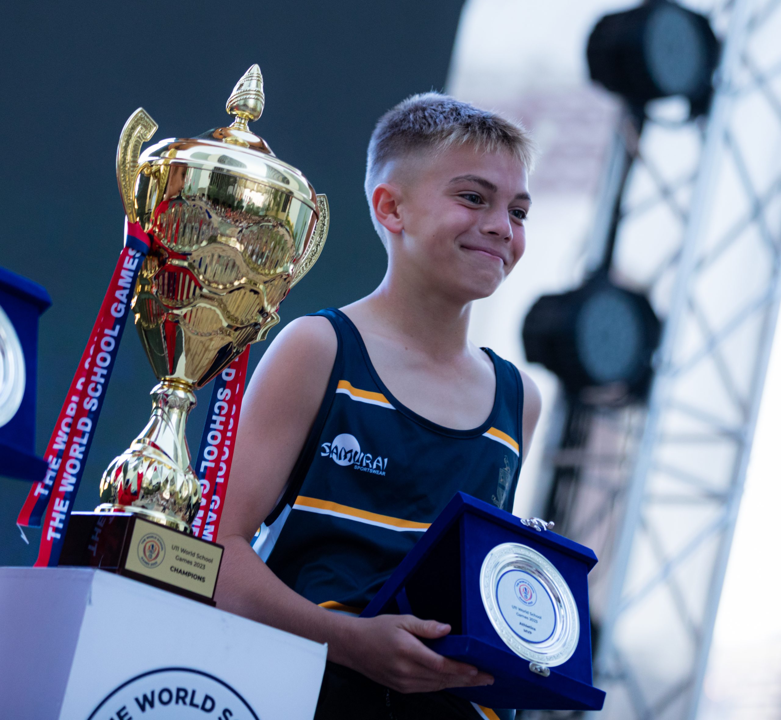 Wonderkid Wednesday Repton Al Barsha's 11Time World Medallist Gulf