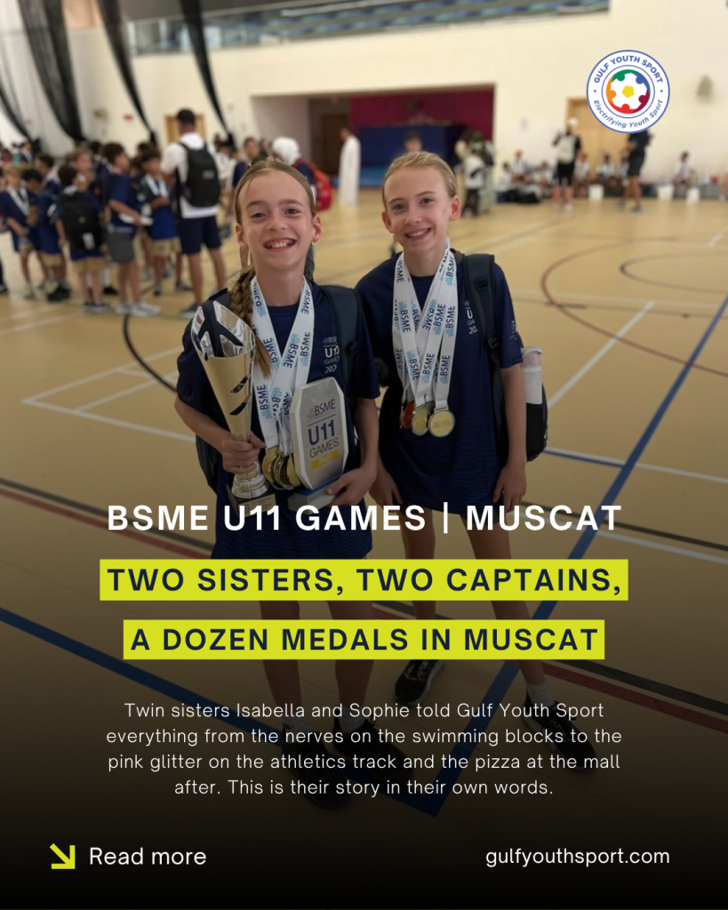 GYS FEATURE: TWIN TRIUMPHS IN MUSCAT – THE ISABELLA & SOPHIE DIARY