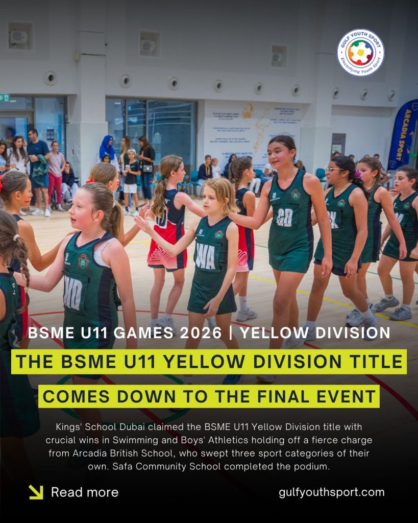 GYS ARCHIVES: KINGS’ OF THE GULF – KINGS’ SCHOOL DUBAI CLINCHES THRILLING BSME U11 YELLOW GAMES TITLE
