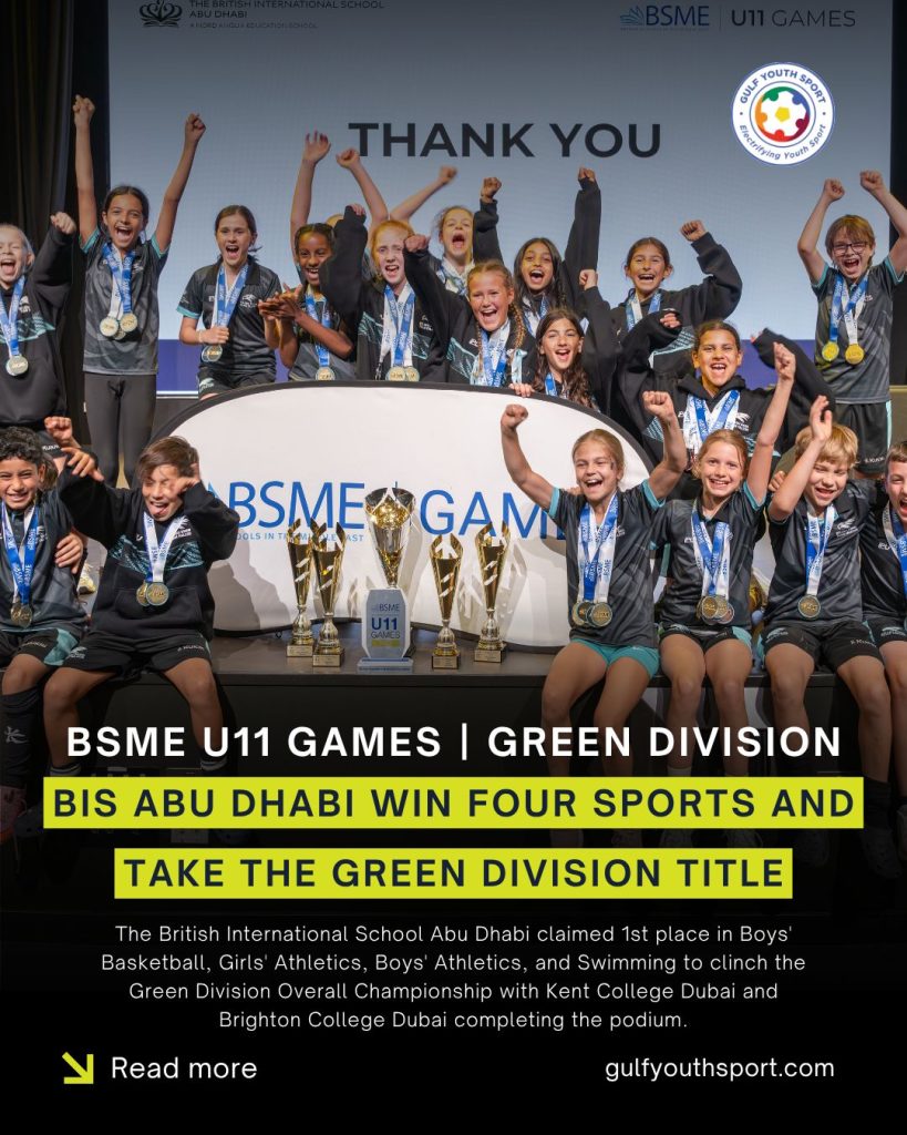 GYS ARCHIVES: A CAPITAL MASTERCLASS – BIS ABU DHABI DOMINATES THE BSME U11 GREEN GAMES