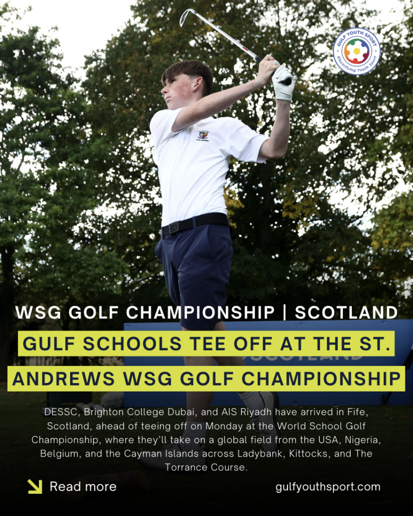 PILGRIMAGE TO THE HOME OF GOLF: WORLD SCHOOL GOLF CHAMPIONSHIP TEES OFF IN ST ANDREWS